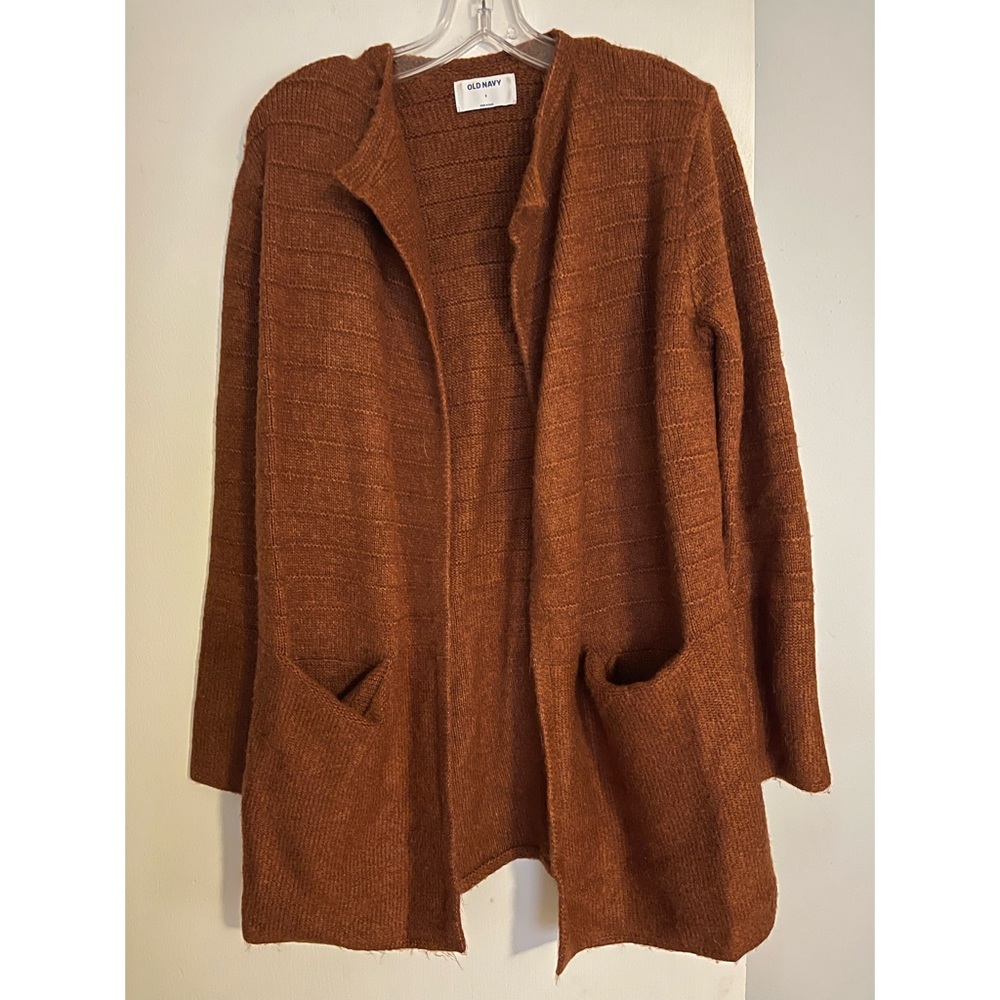 Old Navy Cozy Knit Open Front Cardigan Jacket